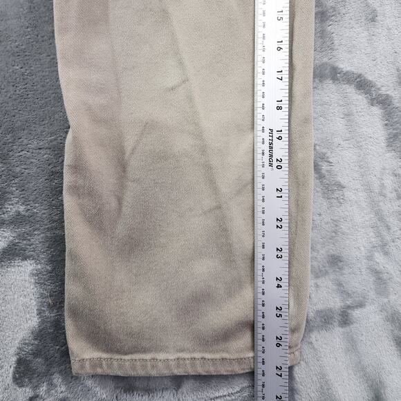 Style&Co Jeans Womens 6P PETITE Tan EASY Fit Mid Rise Straight Leg Stretch Denim - Picture 8 of 10